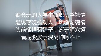 很会玩的大学生兼职，丝袜情趣诱惑妩媚动人，风骚勾魂镜头前揉捏骚奶子，掰开骚穴撅着屁股展示浪荡呻吟不止