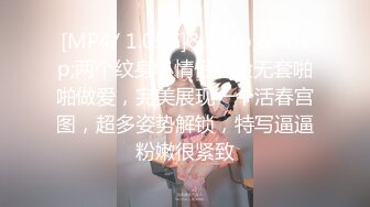 [MP4/ 1.05G]&nbsp;&nbsp;两个纹身小情侣露脸无套啪啪做爱，完美展现一个活春宫图，超多姿势解锁，特写逼逼粉嫩很紧致