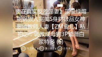 贵在真实反差淫妻》顶级绿帽刷锅狠人完美S身材极品女神眼镜教师人妻【ZM宝儿】私拍②，调教成母狗3P紫薇白浆特多 (6)