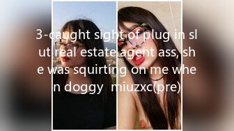 3-caught sight of plug in slut real estate agent ass, she was squirting on me when doggy  miuzxc(pre)