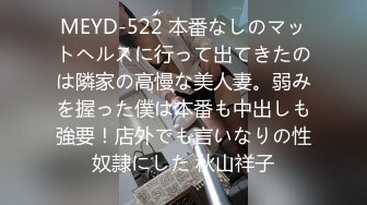 MEYD-522 本番なしのマットヘルスに行って出てきたのは隣家の高慢な美人妻。弱みを握った僕は本番も中出しも強要！店外でも言いなりの性奴隷にした 秋山祥子